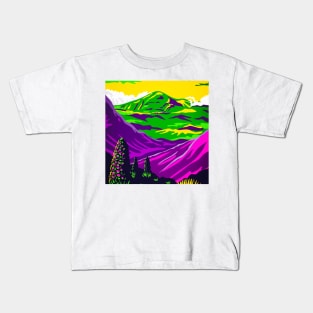 Haleakala Volcano in Maui Kids T-Shirt